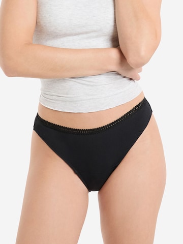 ETAM Period String 'Nelly' in Schwarz: Vorderseite