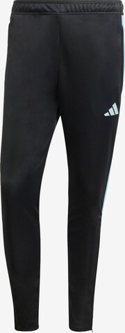 ADIDAS PERFORMANCE Slimfit Sportbroek 'Tiro 23 Club ' in Zwart: voorkant