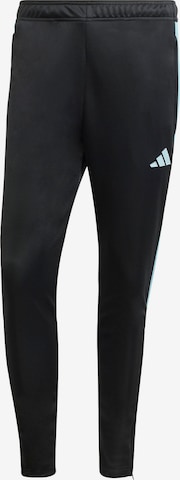 Coupe slim Pantalon de sport 'Tiro 23 Club ' ADIDAS PERFORMANCE en noir : devant