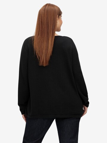 SHEEGO Pullover in Schwarz