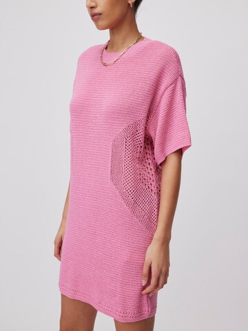 Robes en maille 'Thore' LeGer by Lena Gercke en rose