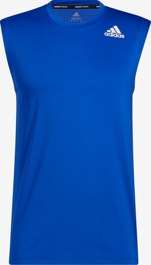 Tricou funcțional ADIDAS PERFORMANCE pe albastru / alb, Vizualizare produs