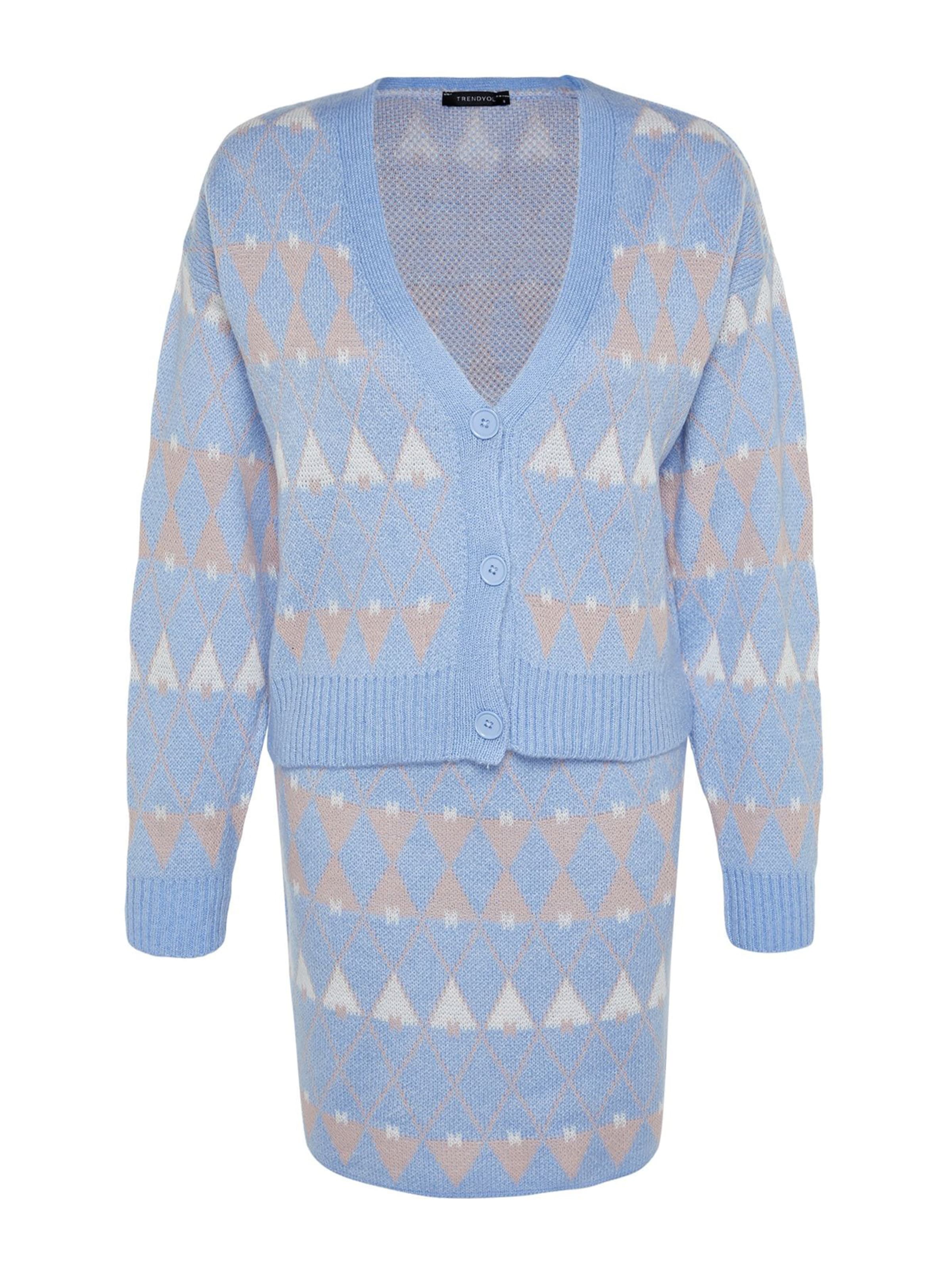 Trendyol - Conjunto em azul: frente