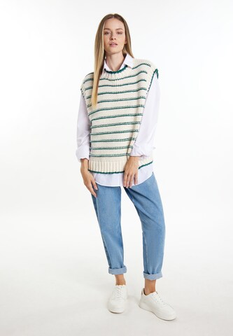 DreiMaster Maritim - Pullover 'Boundry' em branco