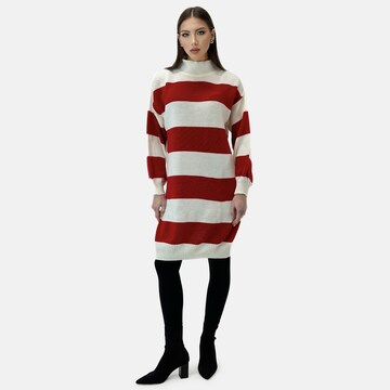 Elara Kleid in Weiß: Vorderseite