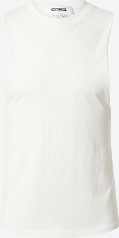 ABOUT YOU x Chiara Biasi Top 'Ramona' in White: front