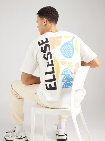 T-Shirt 'Impronta' ELLESSE en blanc