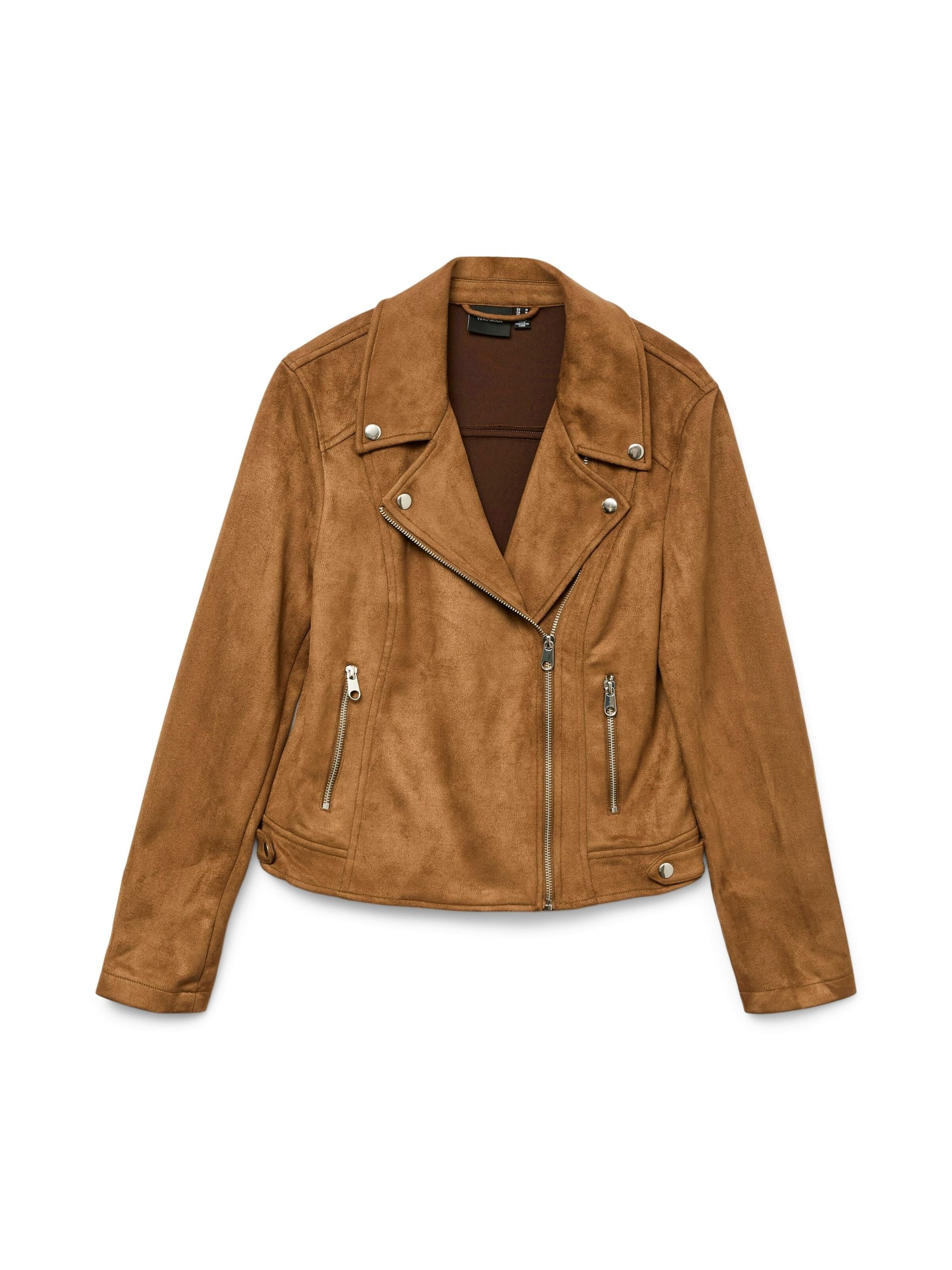 VERO MODA Between-season jacket 'GIACCA' in Brown: front