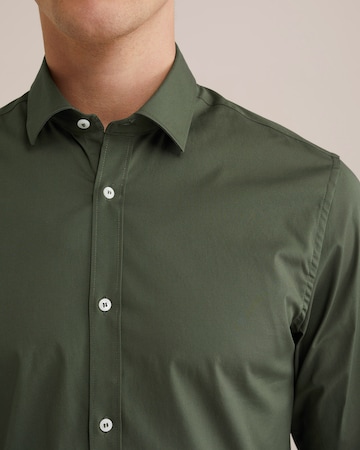 Slim fit Camicia di WE Fashion in verde