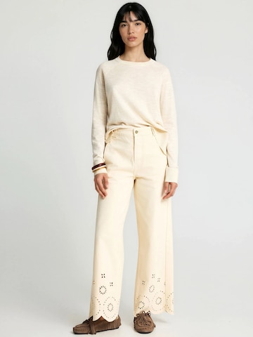 Funky Buddha Pullover in Beige