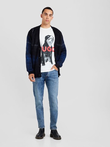 HUGO Gebreid vest 'Soena' in Zwart