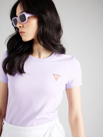 T-shirt GUESS en violet