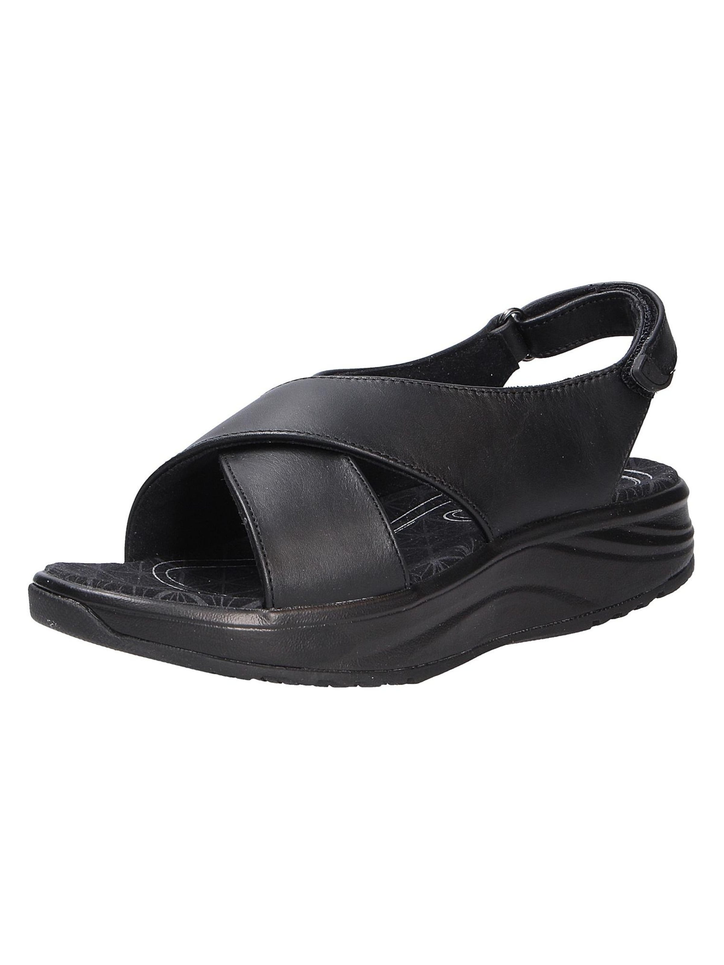 Joya Sandals 'LISBON BLACK' in Black: front
