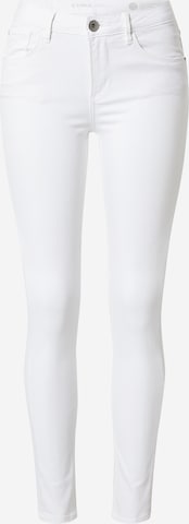 GARCIA Skinny Jeans 'CELIA' in Wit: voorkant