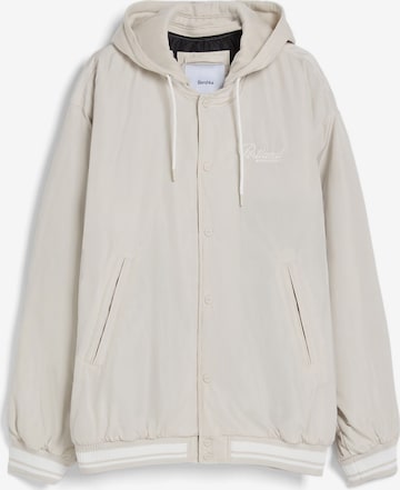 Bershka Between-season jacket in Grey: front