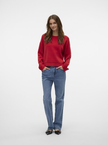 VERO MODA Pullover 'VMGold' i rød