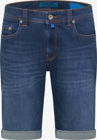 PIERRE CARDIN Slimfit Jeans 'Futureflex' in Blauw: voorkant