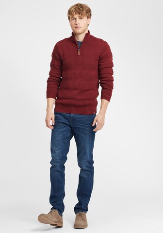 BLEND Strickpullover Gaspar in Rot