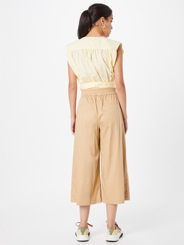 Wide Leg Pantalon s.Oliver BLACK LABEL en beige