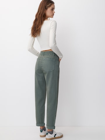 Loosefit Jean Pull&Bear en vert