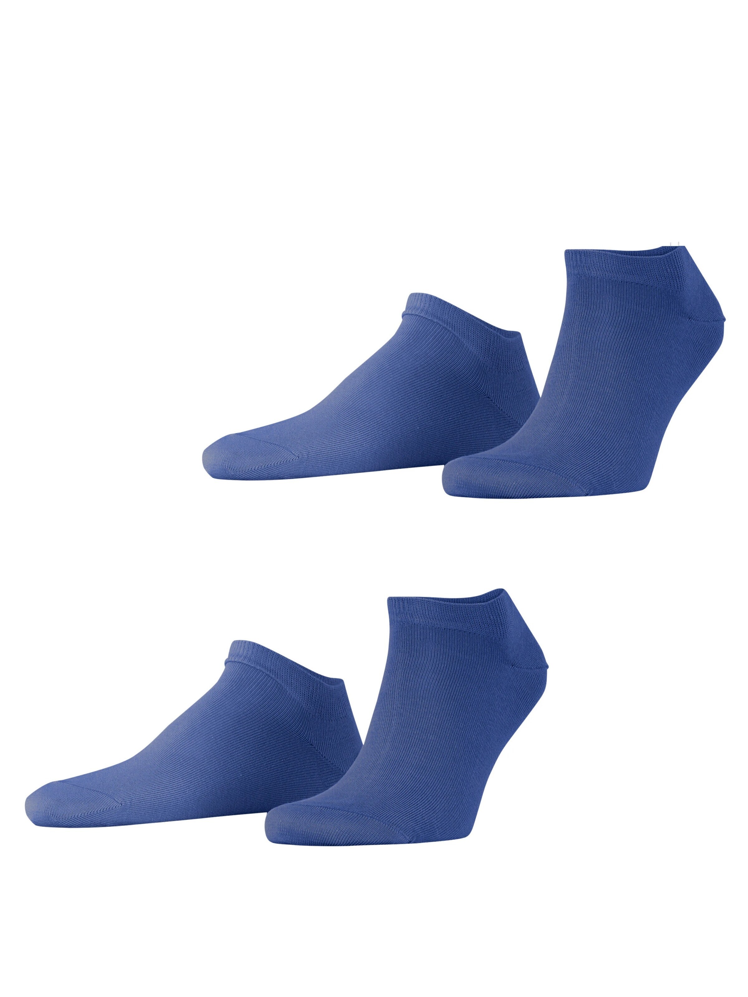 ESPRIT Füßlinge 'Basic Uni 2-Pack'‌‌‌‌‌‌‌‌ in Blau: Vorderseite