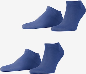 ESPRIT Füßlinge 'Basic Uni 2-Pack' in Blau: Vorderseite