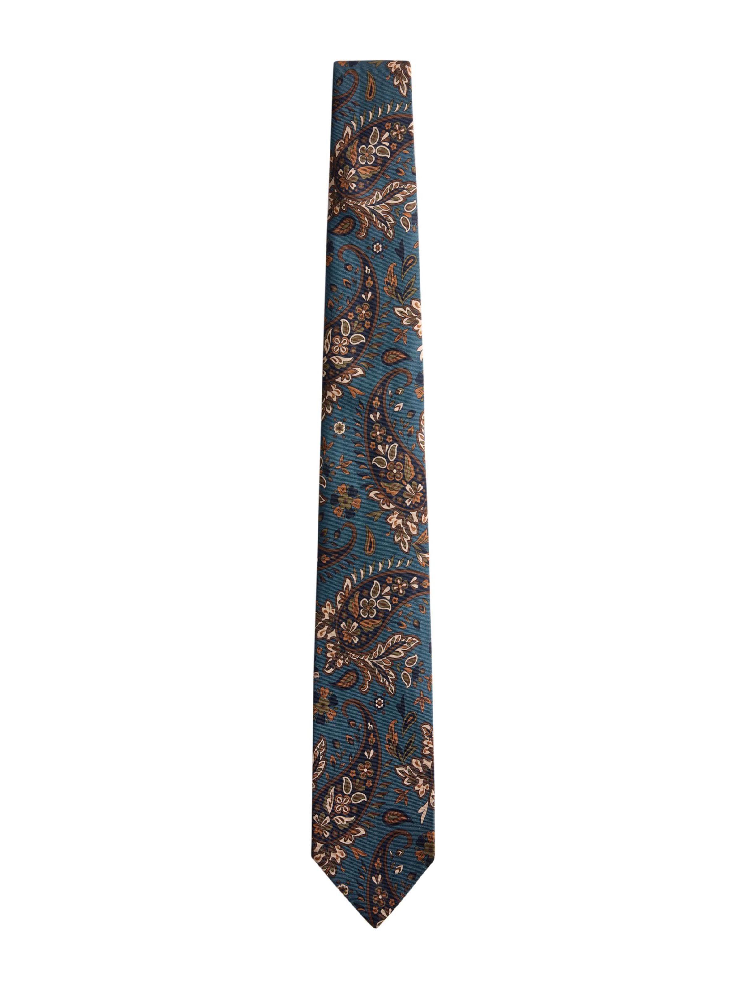 Next - Corbata en azul: frente