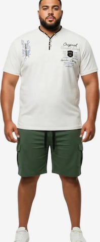 Lavecchia Shirt 'LV-2042 Übergrößen' in Beige: Vorderseite