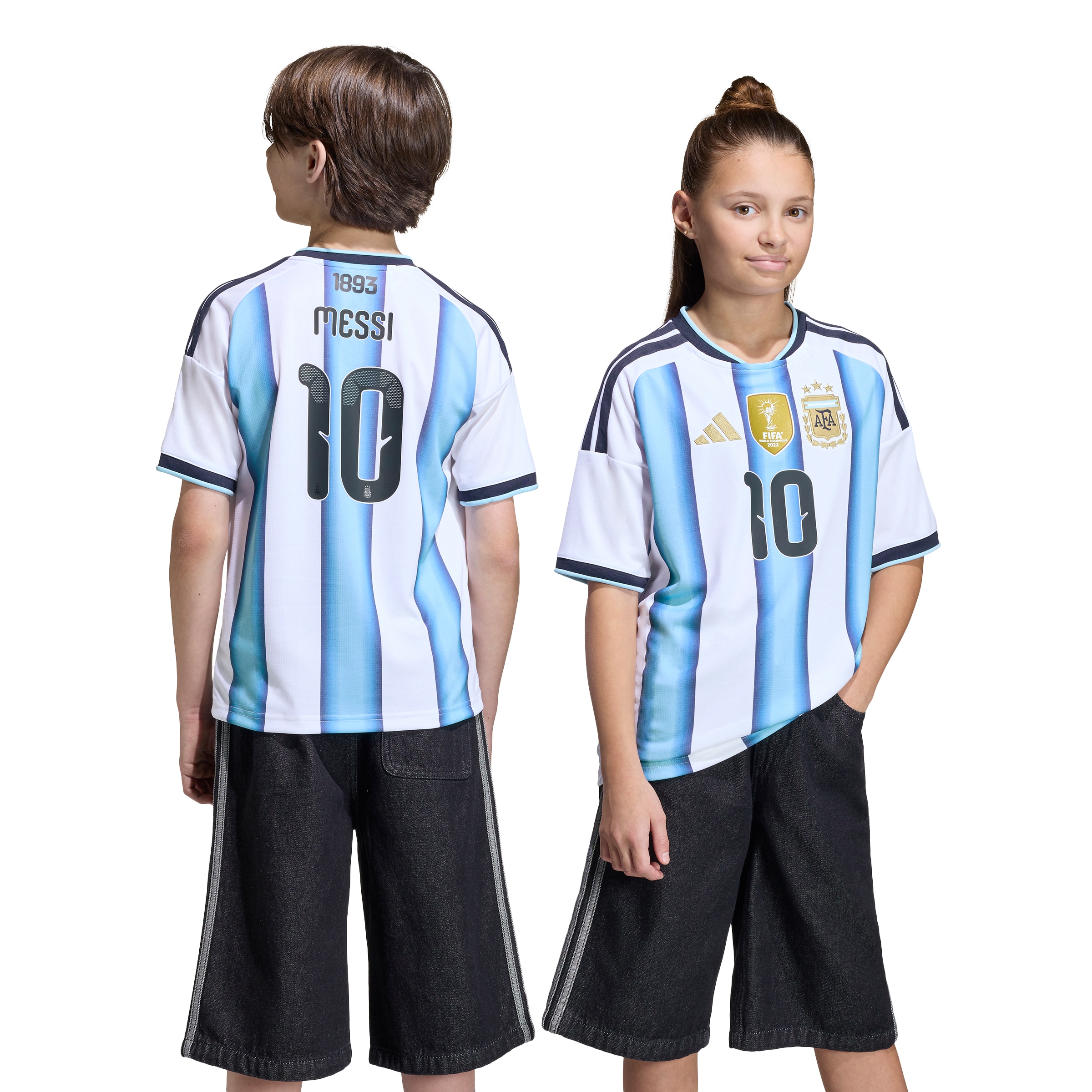 T-Shirt fonctionnel 'Argentinien 26 Messi' ADIDAS PERFORMANCE en blanc