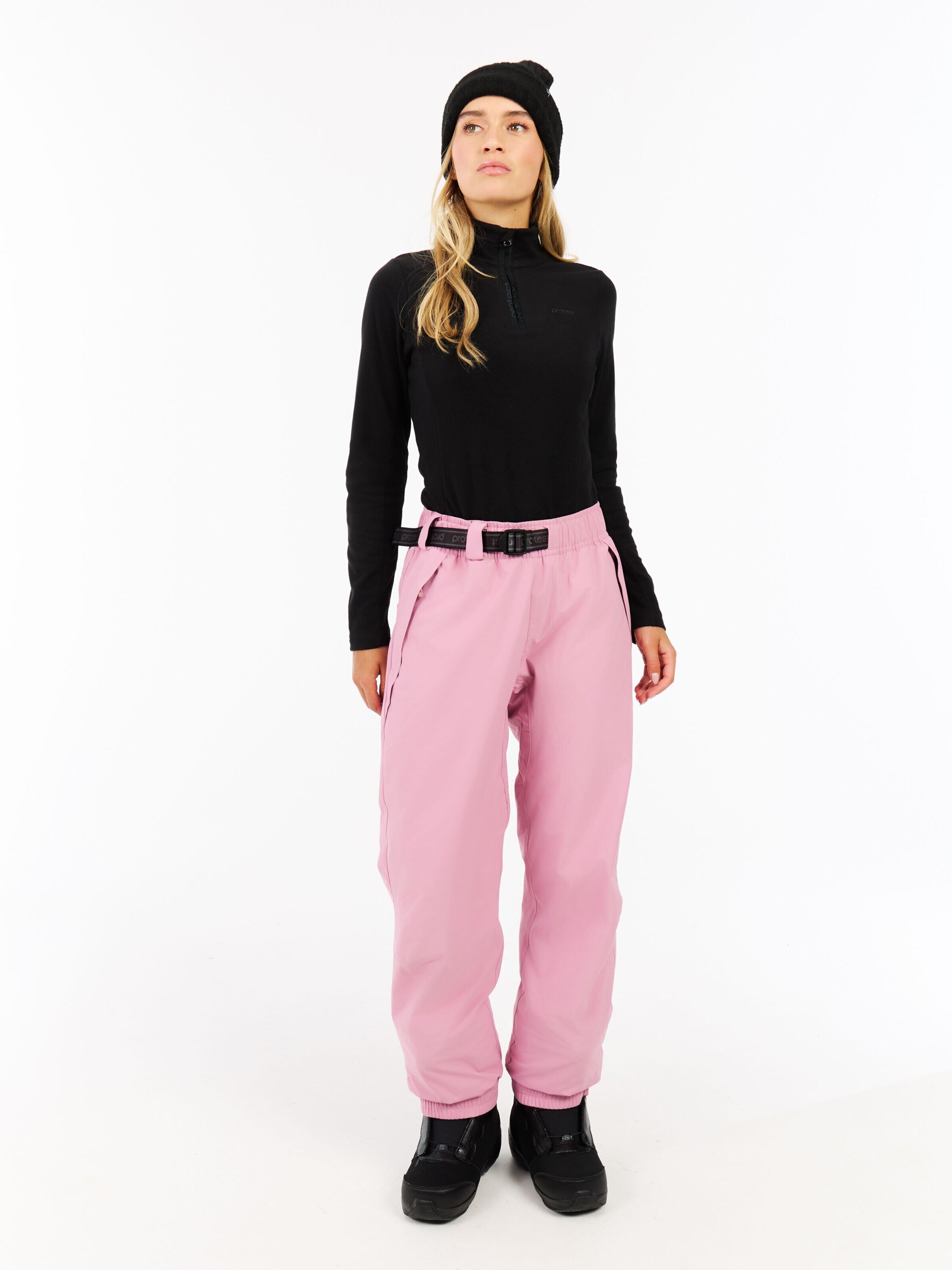 PROTEST Regular Sportbroek 'PRTSami' in Roze: voorkant
