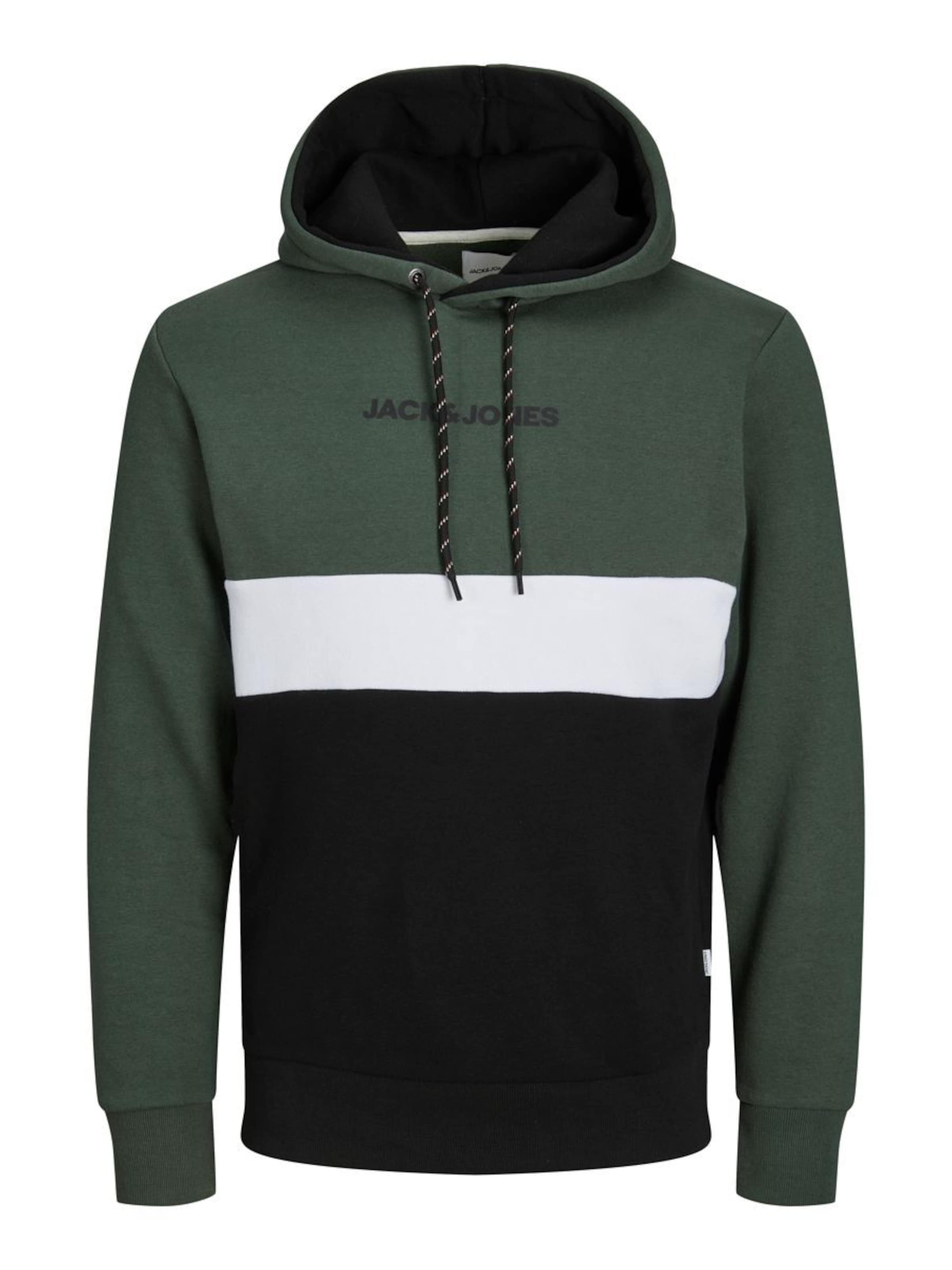JACK & JONES Sweatshirt 'JJEReid' in Grün: Vorderseite
