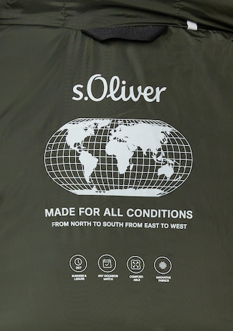 s.Oliver Funktionsjacke in Grün