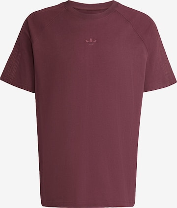 T-Shirt 'Premium Essentials' ADIDAS ORIGINALS en rouge : devant