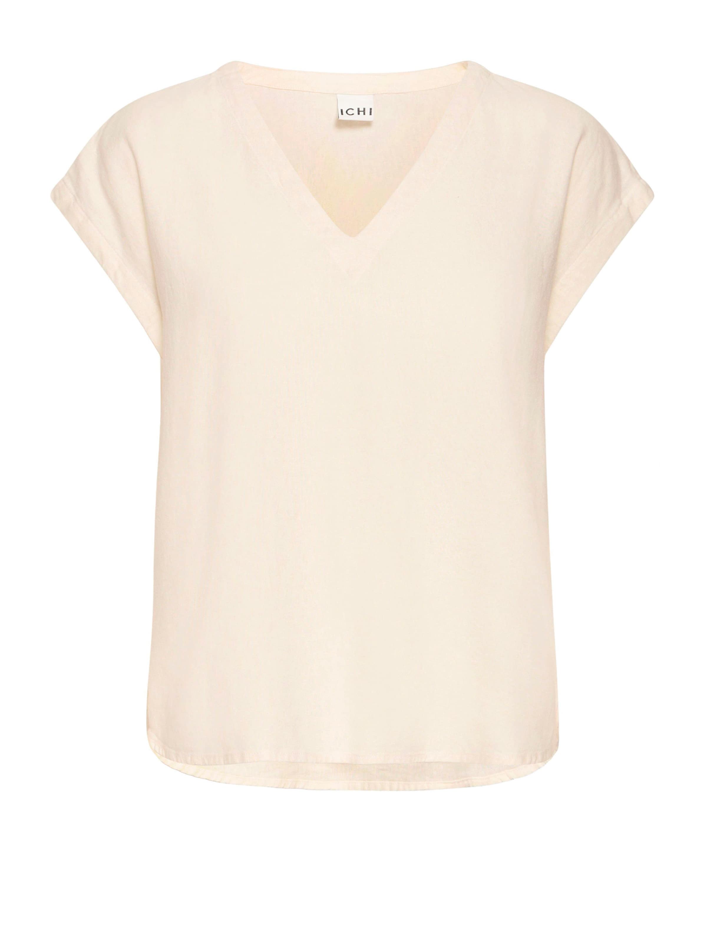 Chemisier 'IHLINNO' ICHI en beige : devant