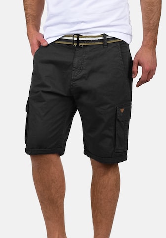 BLEND Regular Cargo Pants 'Brian' in Black: front