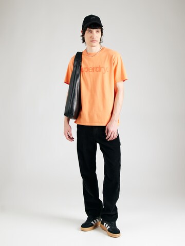 Maglietta di Superdry in arancione