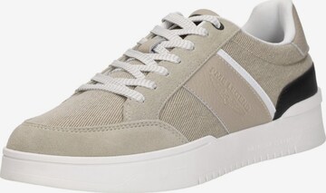 Bottes à lacets 'Grummer' PME Legend en beige : devant