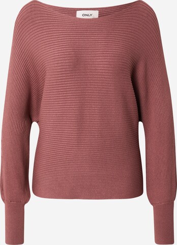 Pull-over 'Adaline' ONLY en rose : devant