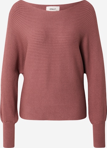 Pull-over 'Adaline' ONLY en rose : devant