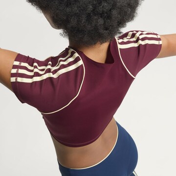 ADIDAS PERFORMANCE - Camisa funcionais 'Sst' em vermelho
