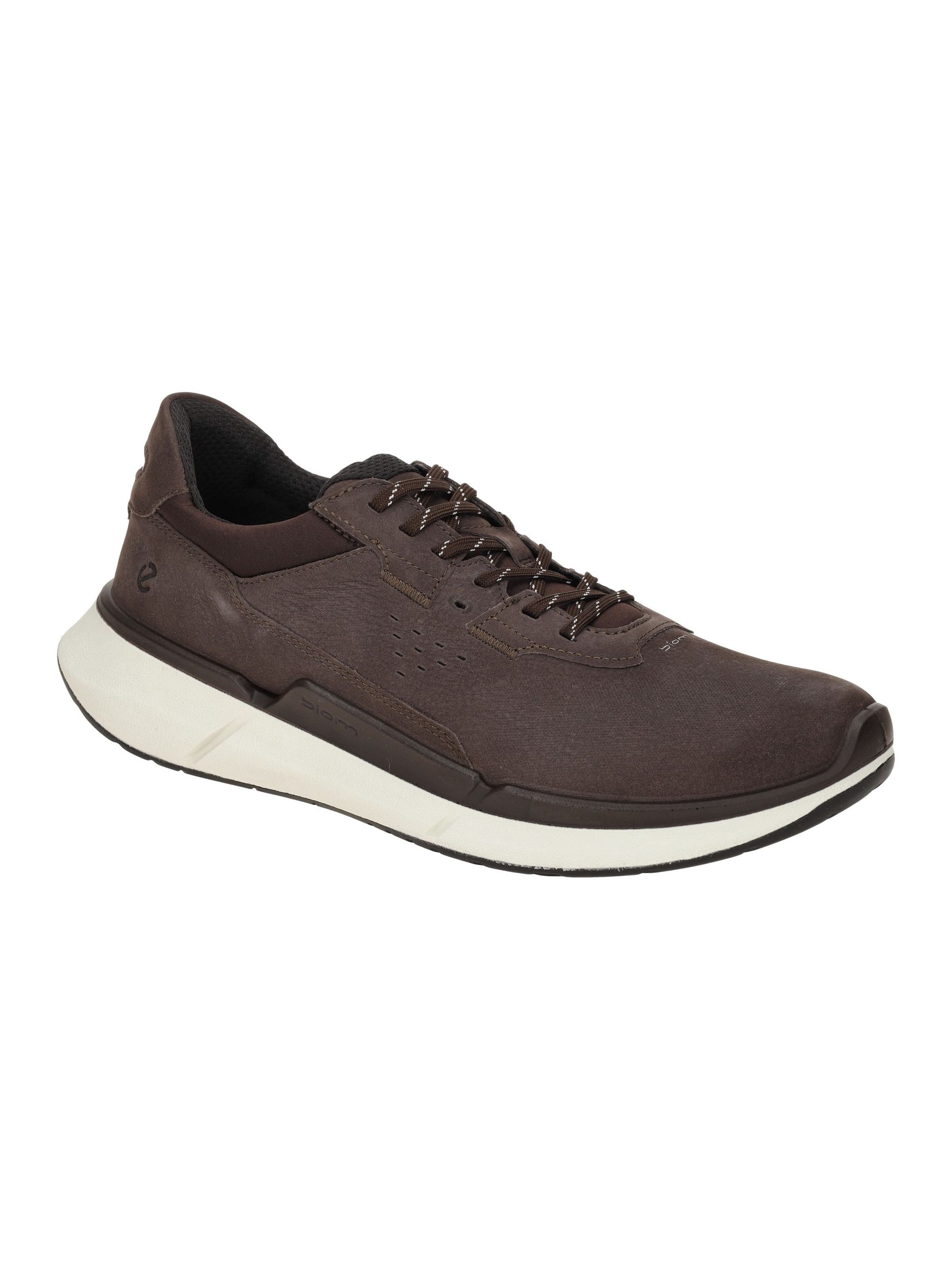 ECCO Athletic lace-up shoe in Brown: front
