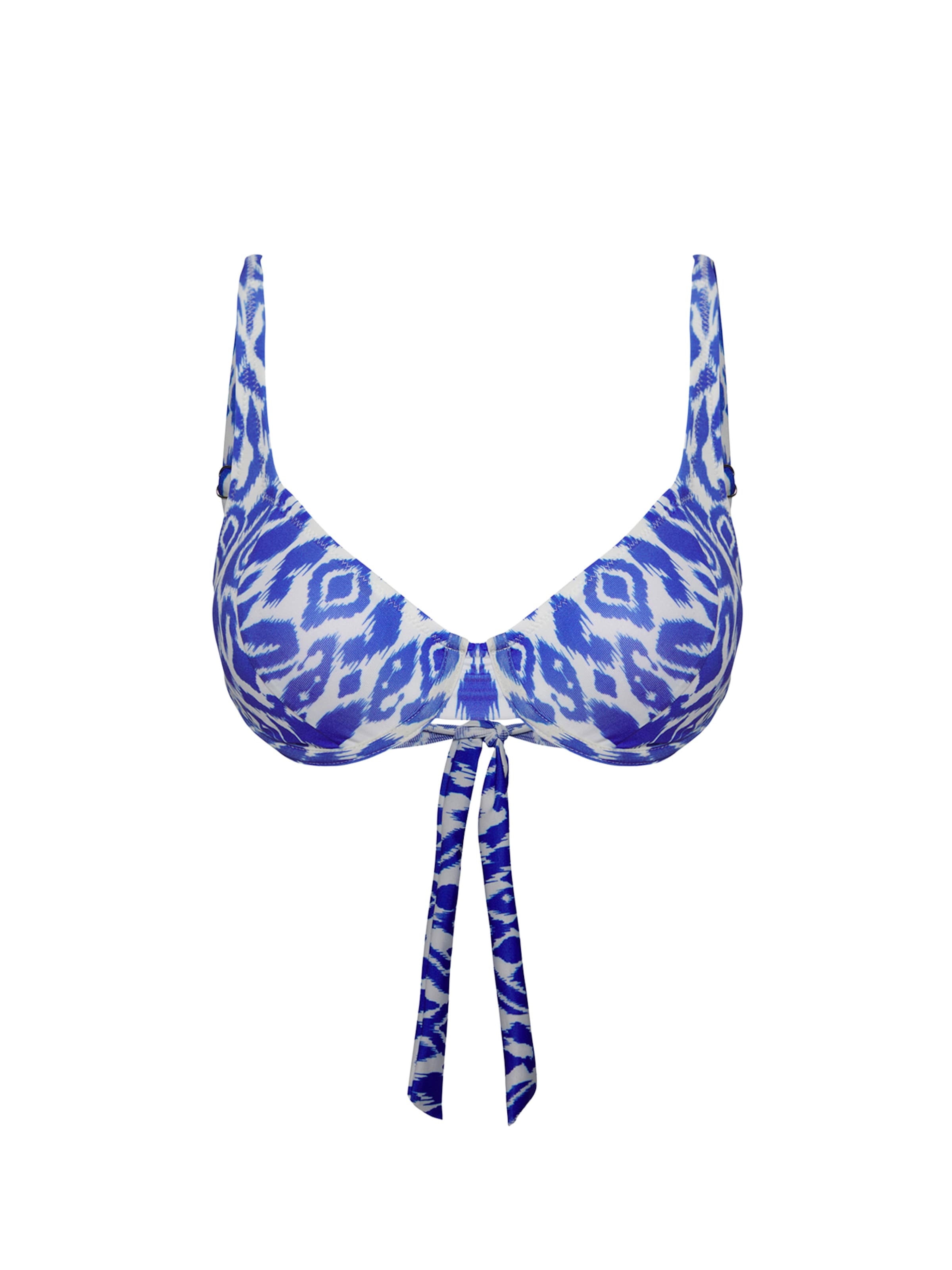 Balconnet Hauts de bikini Trendyol en bleu : devant