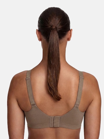 cfab (formerly creamy fabrics) Push-up Behå 'Seamless Compact Push-Up BH' i brun