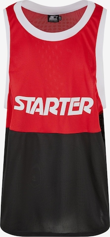 T-Shirt Starter en rouge : devant
