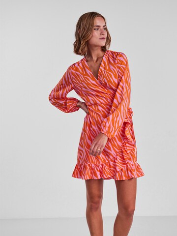 PIECES Obleka 'Josi' | oranžna barva: sprednja stran