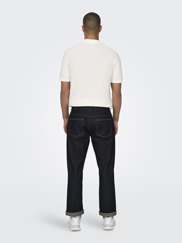 Regular Jean Only & Sons en bleu