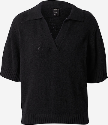 Pull-over 'Tully' Lindex en noir : devant