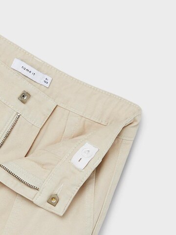 Loosefit Pantaloni 'Bella' di NAME IT in beige