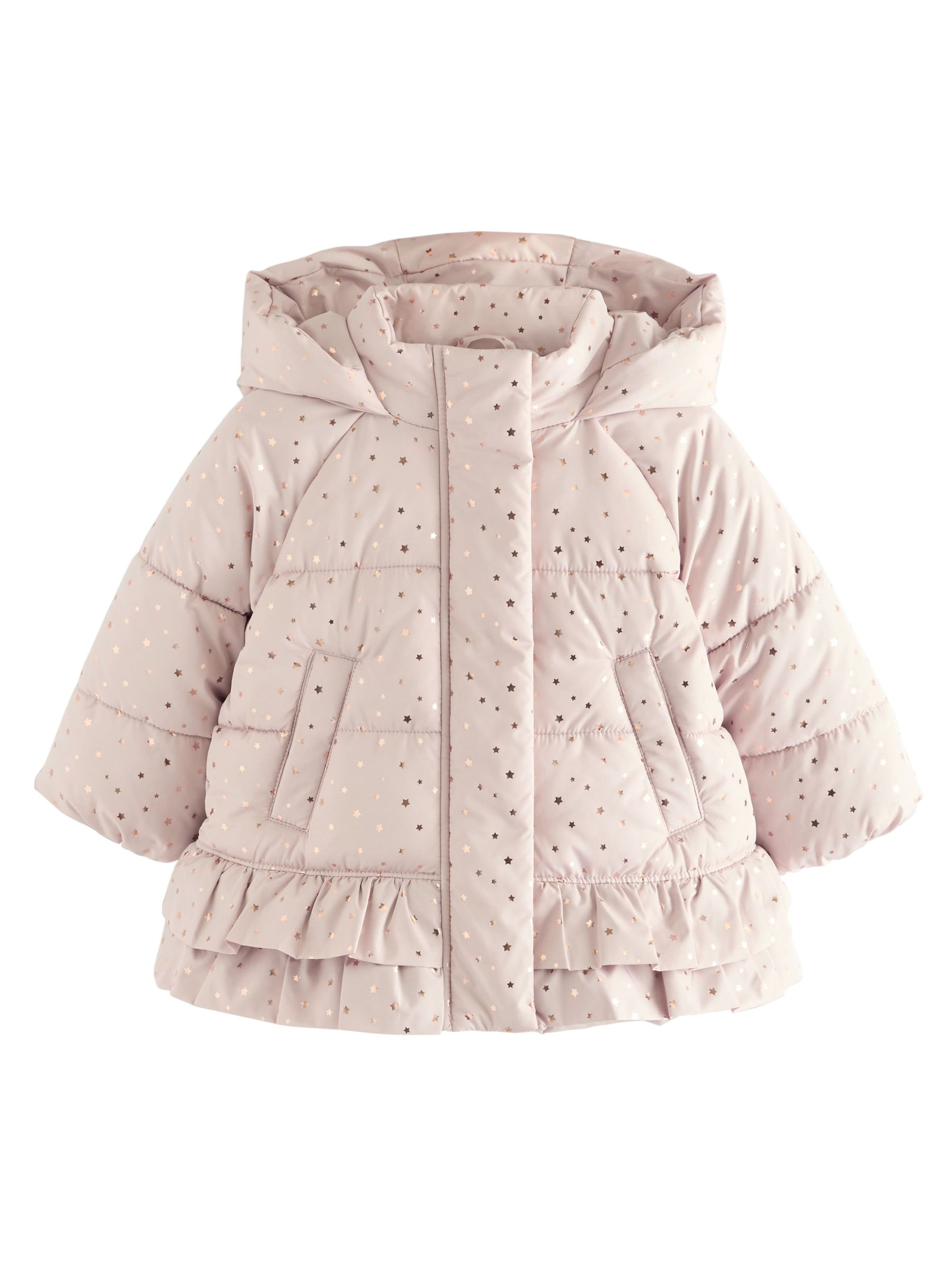 Next Kurtka zimowa w kolorze różowy: przód