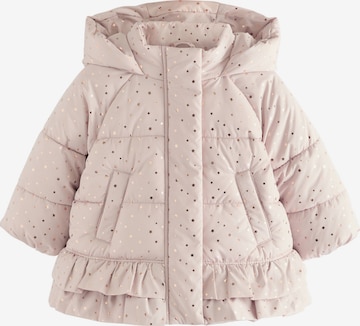 rožinė Next Žieminė striukė: priekis